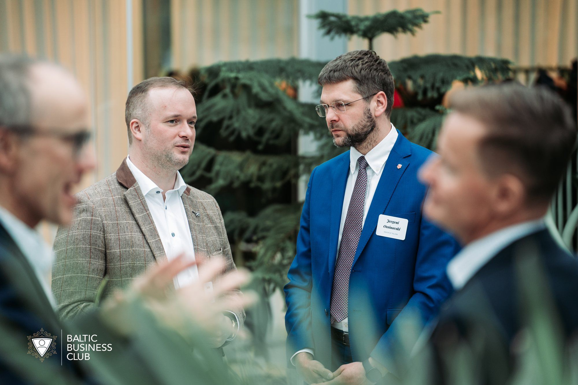 Discussion between participants