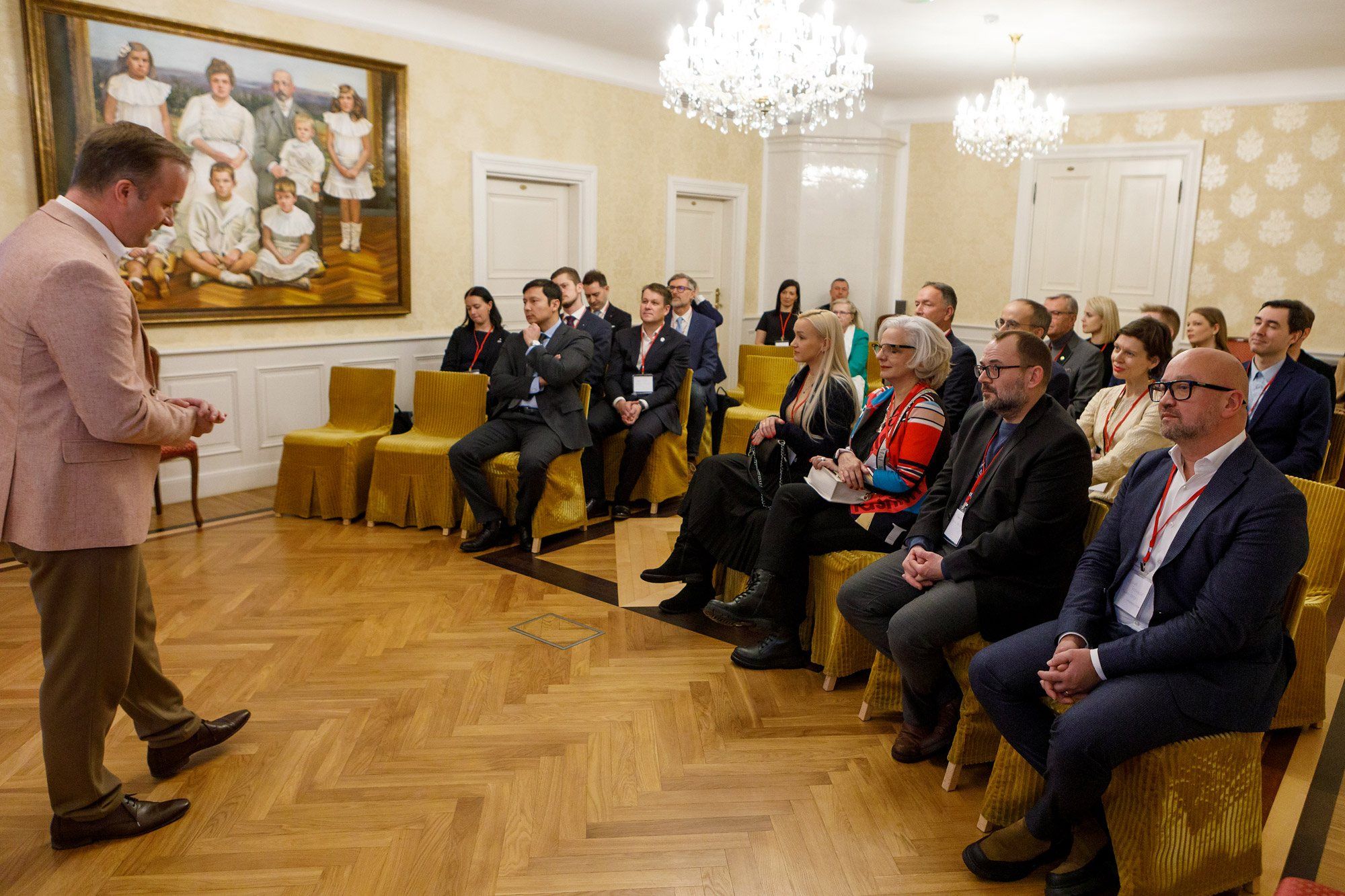 Participants during the meeting
