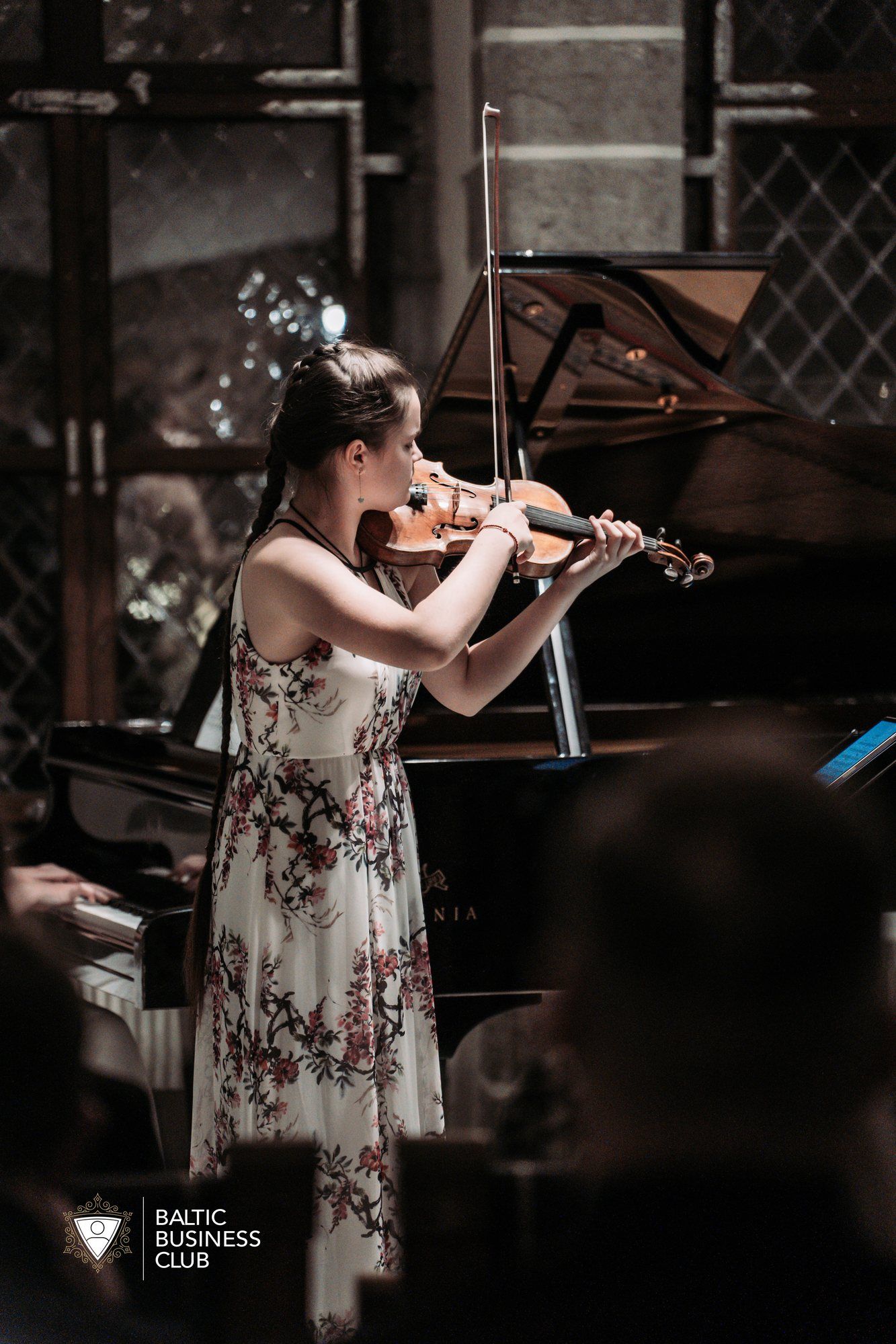 Violin performance at Tallinn Town Hall